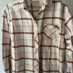 Stylish Plaid Button-Up Shirt
